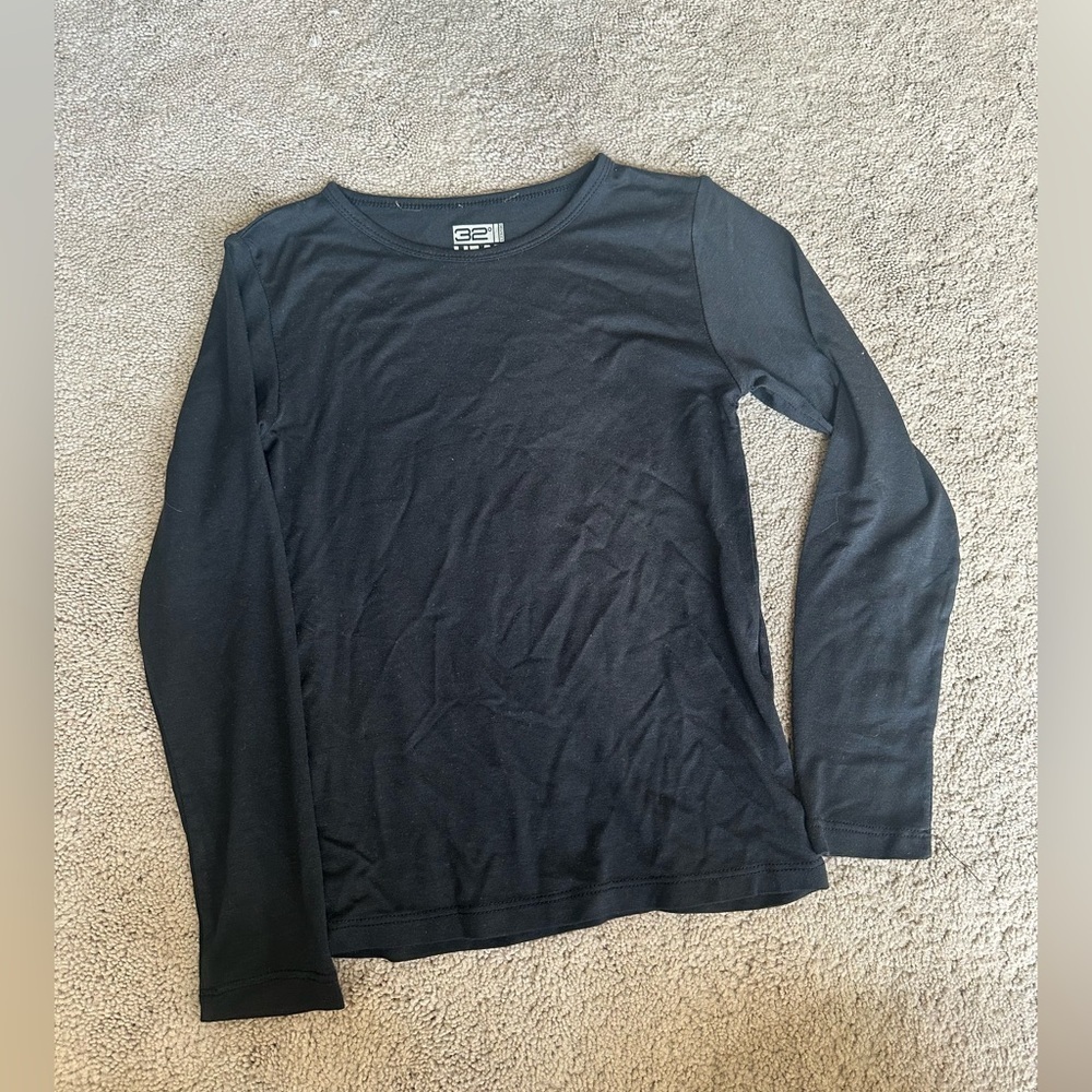 Youth black 32 degrees shirt ys